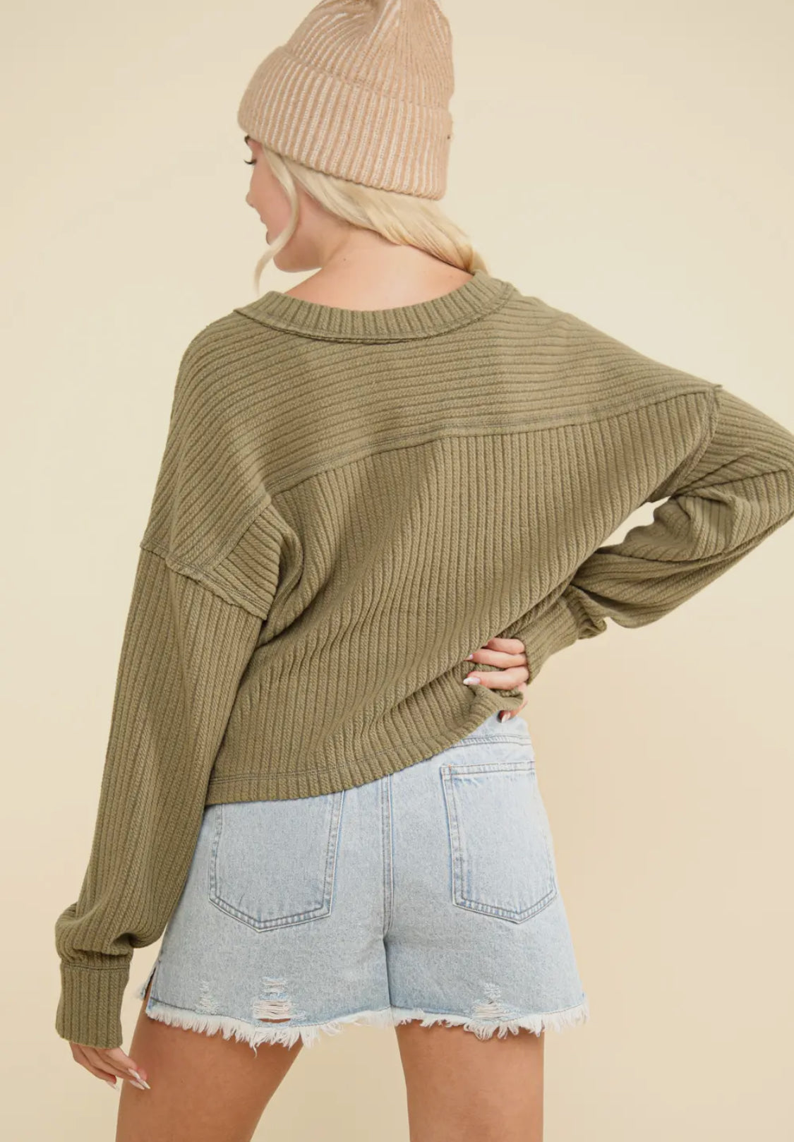 Casual Comfy V-Neck Top