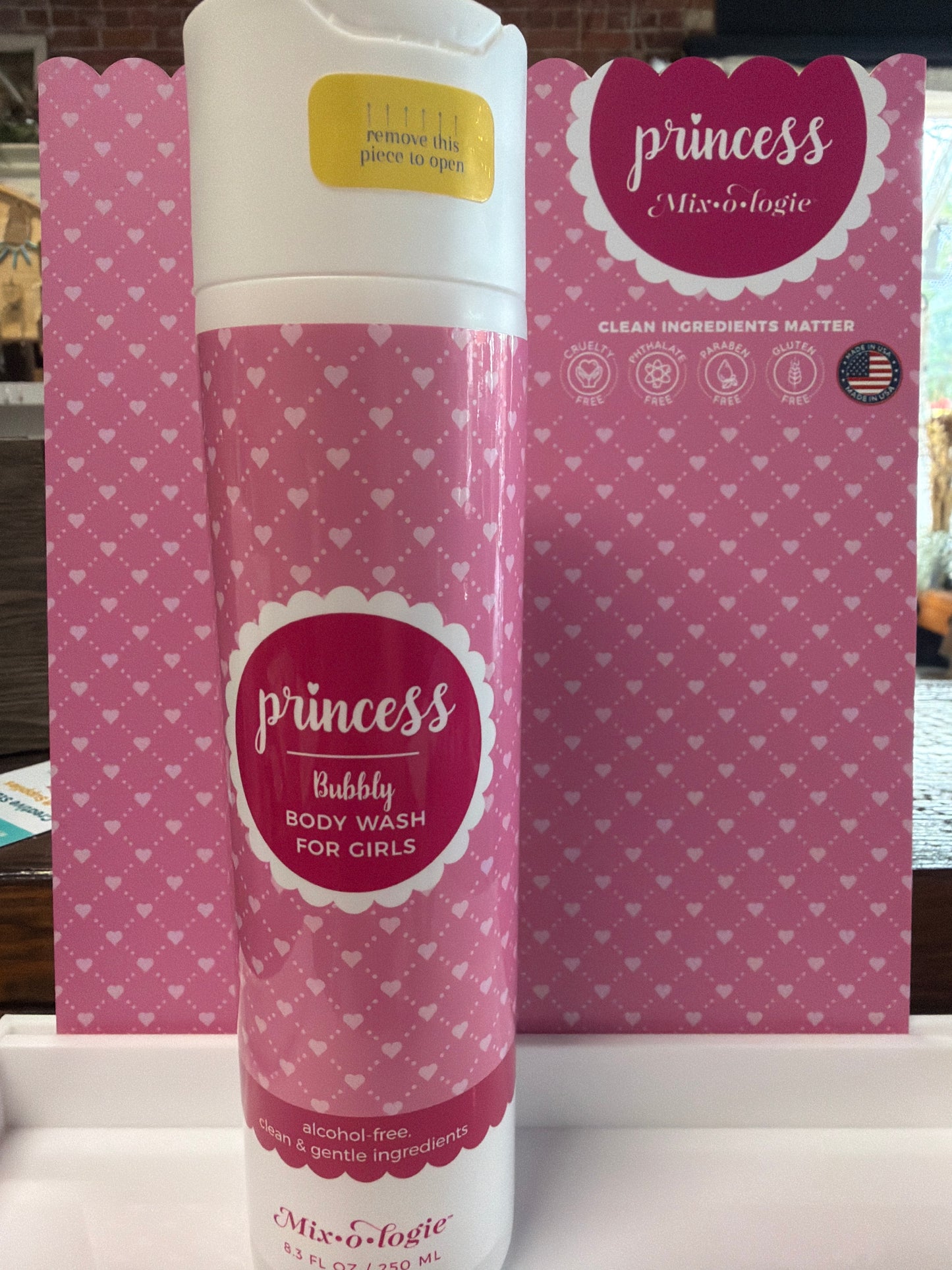 Princess Bubbly Body Wash Fir Girls