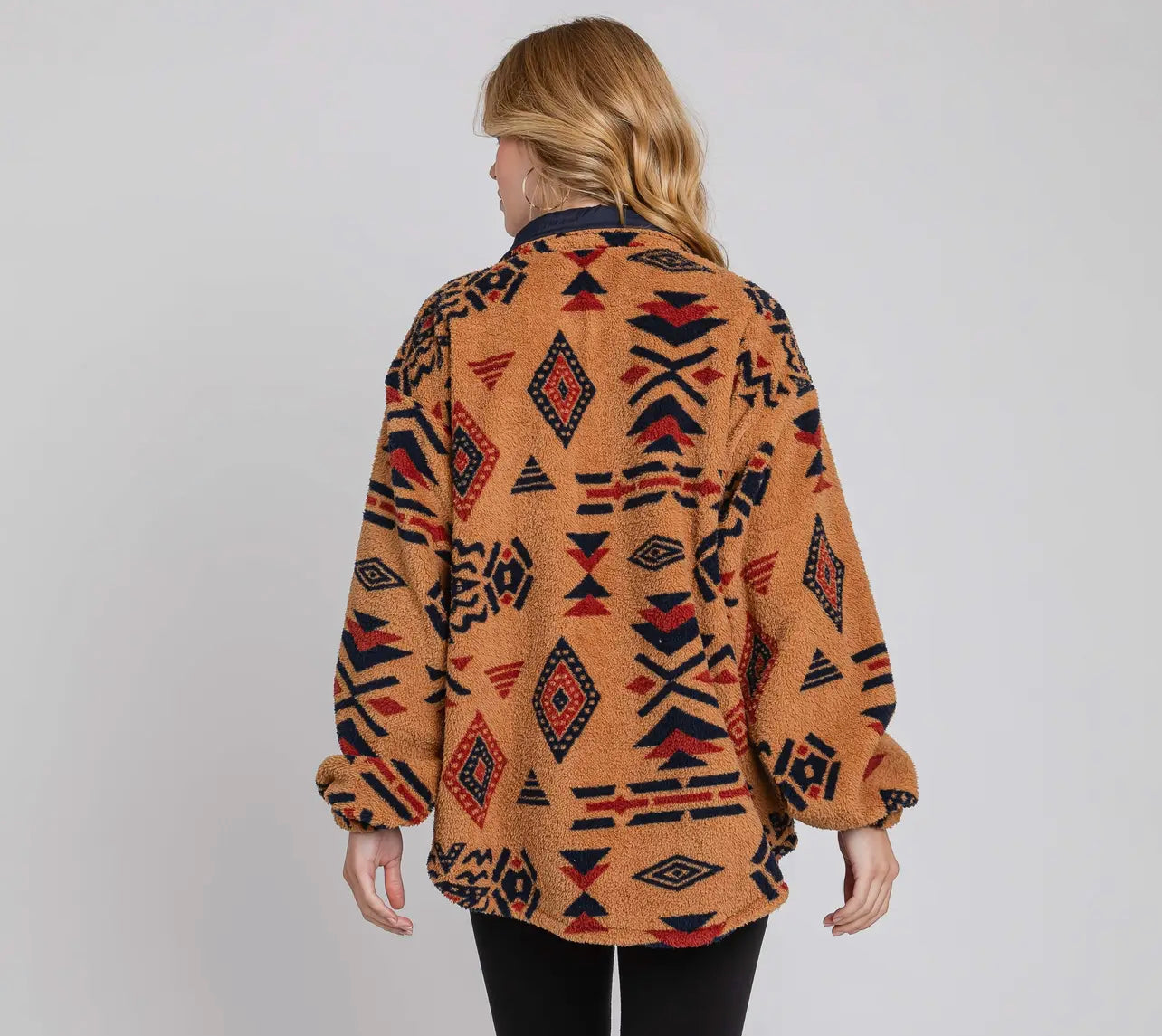 Aztec Fleece Pullover