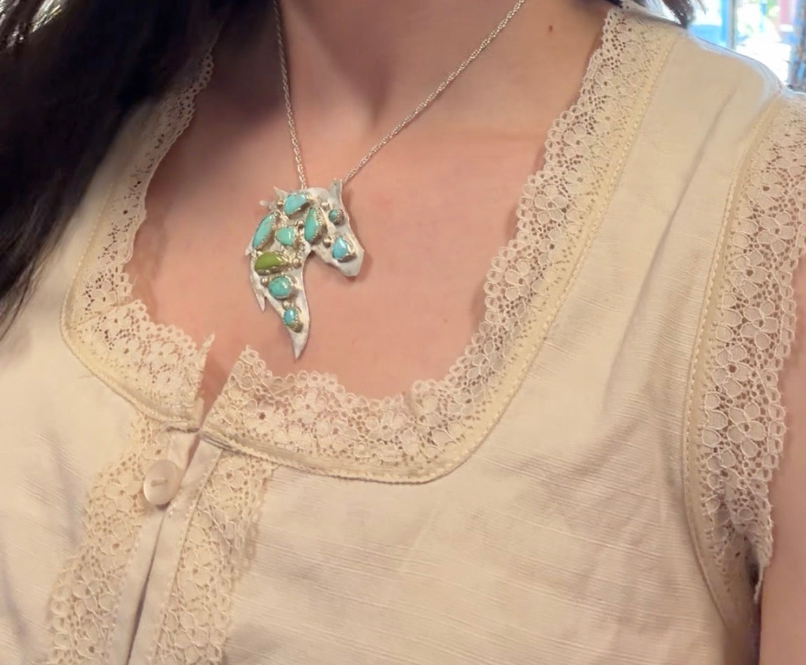 Horsin Around Necklace