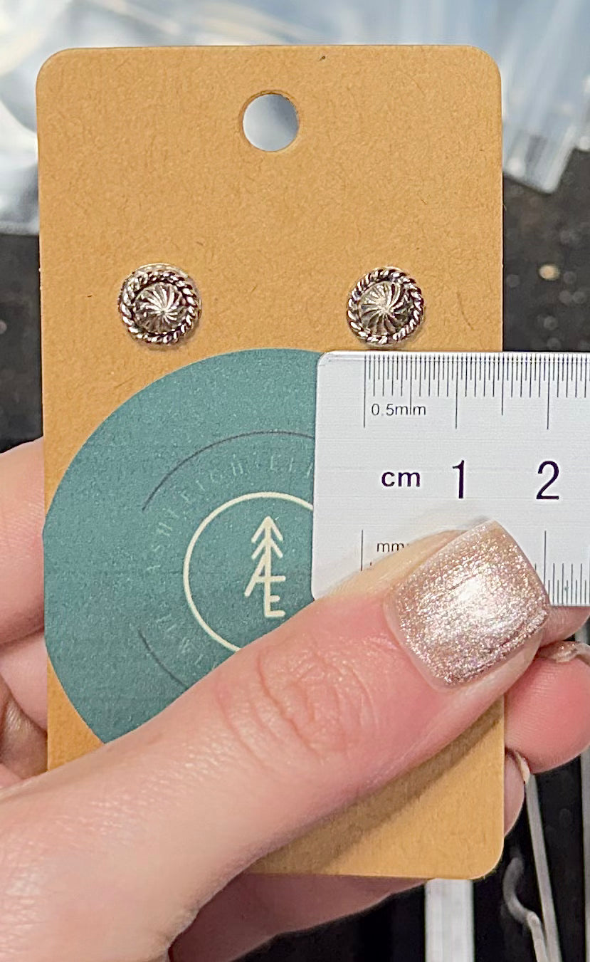 Sterling Silver Studs A