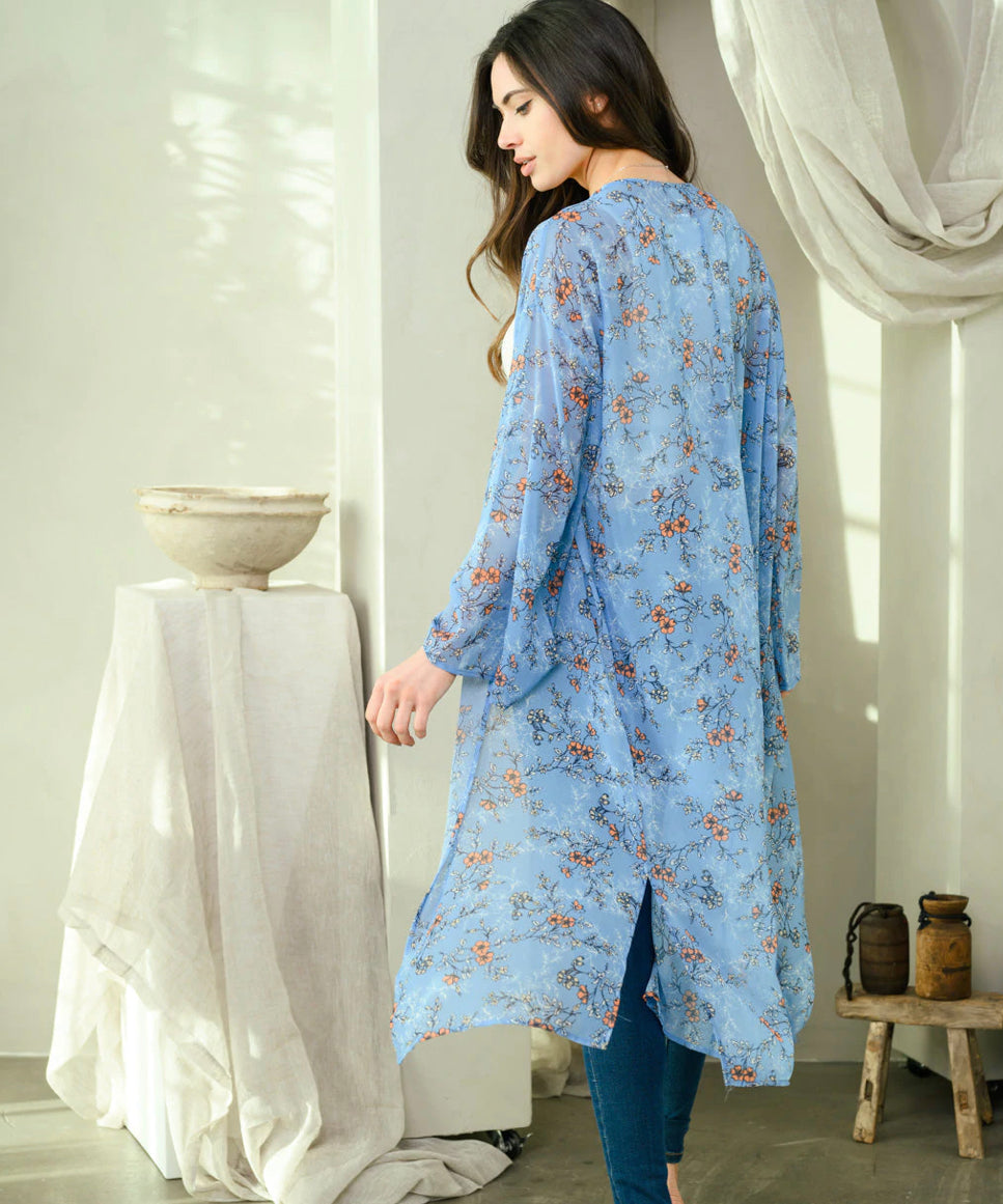 Blue Darling Kimono