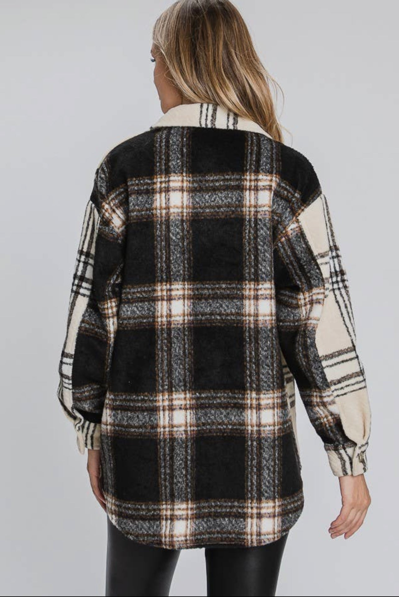 Two Faced Plaid Shacket