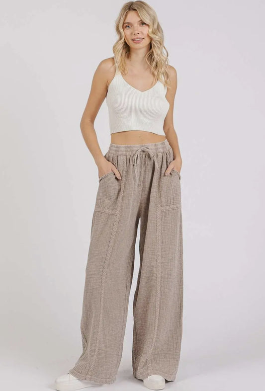Cotton Gauze Pant