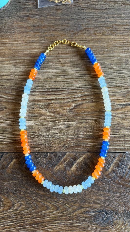 GLAMR Strands ~ Sundown Rodeo Necklace
