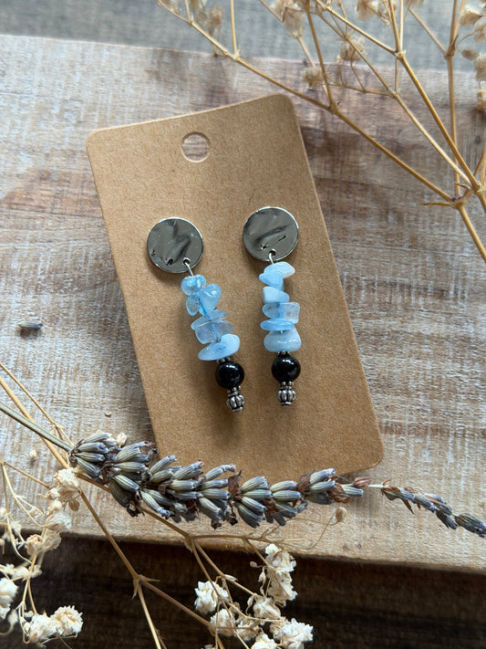 Aquamarine Dangle