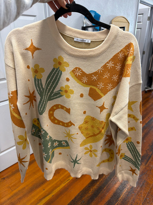 Desert Cowboy Sweater