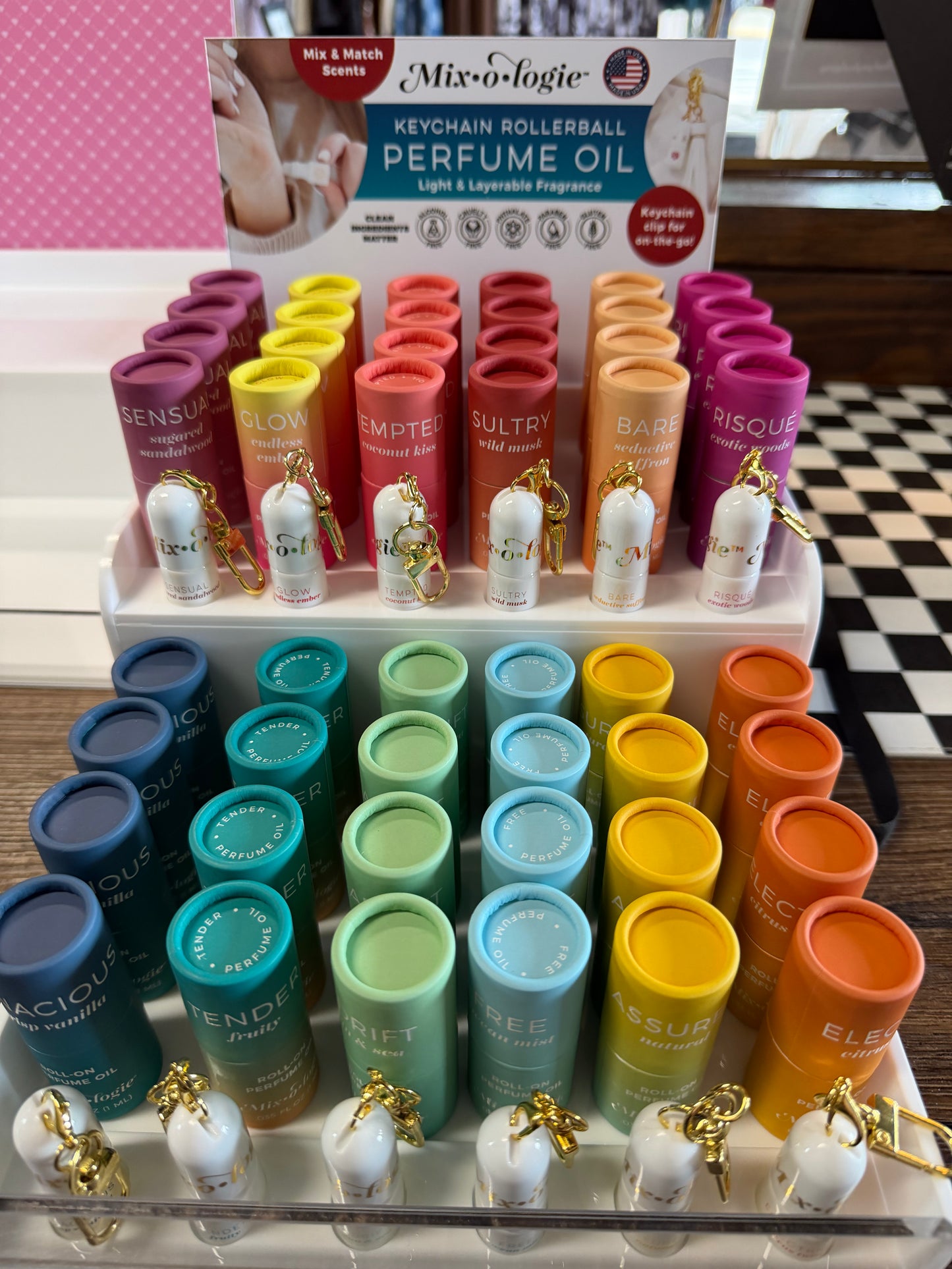 Keychain Rollerball Perfume Oil