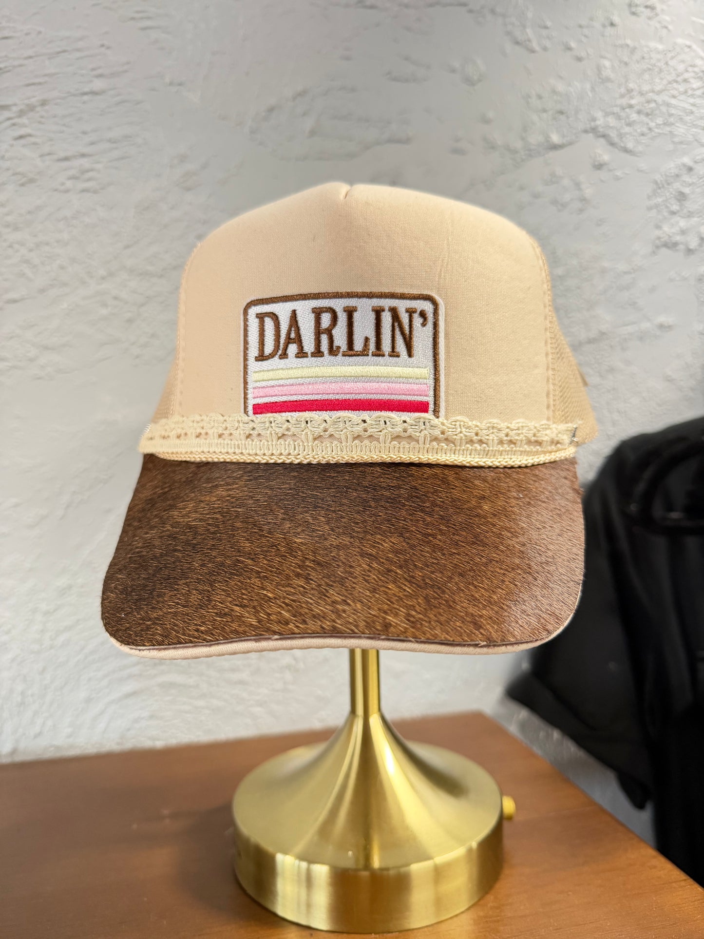 Darlin Mesh Snap Back Trucker Hat