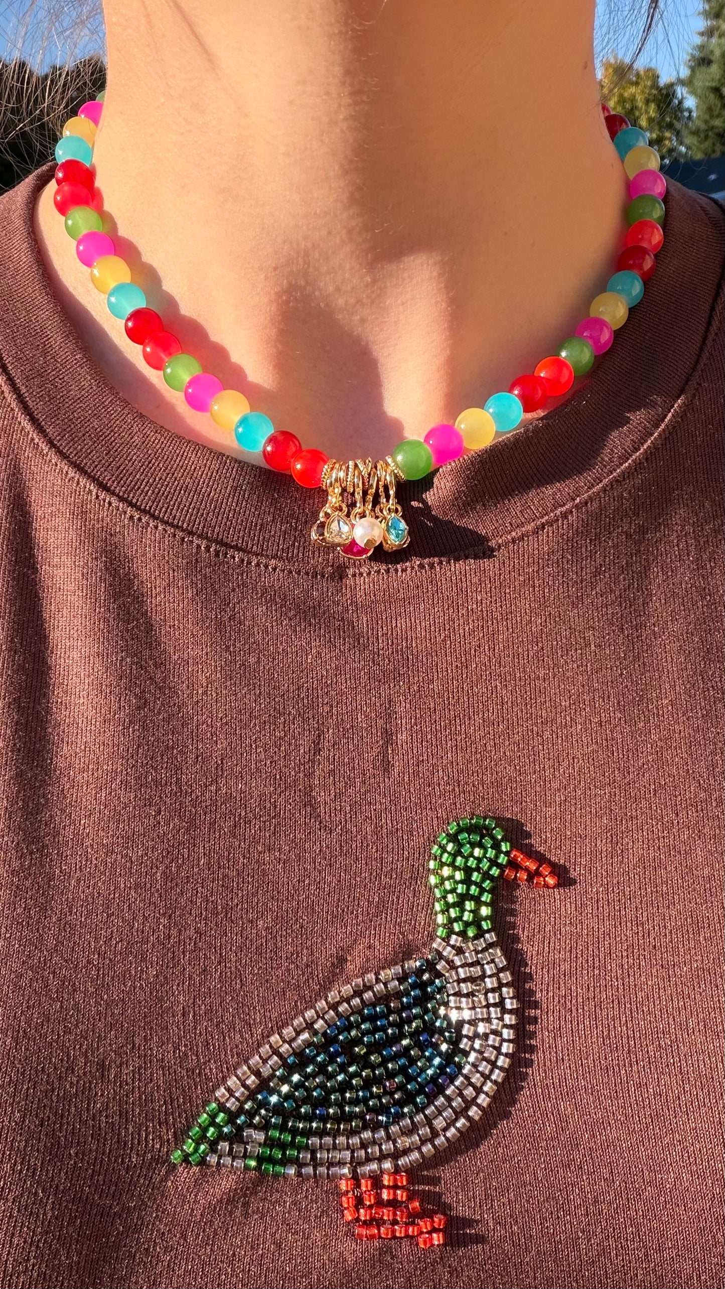GLAMR STACK - The Royal Crown Jewel Necklace