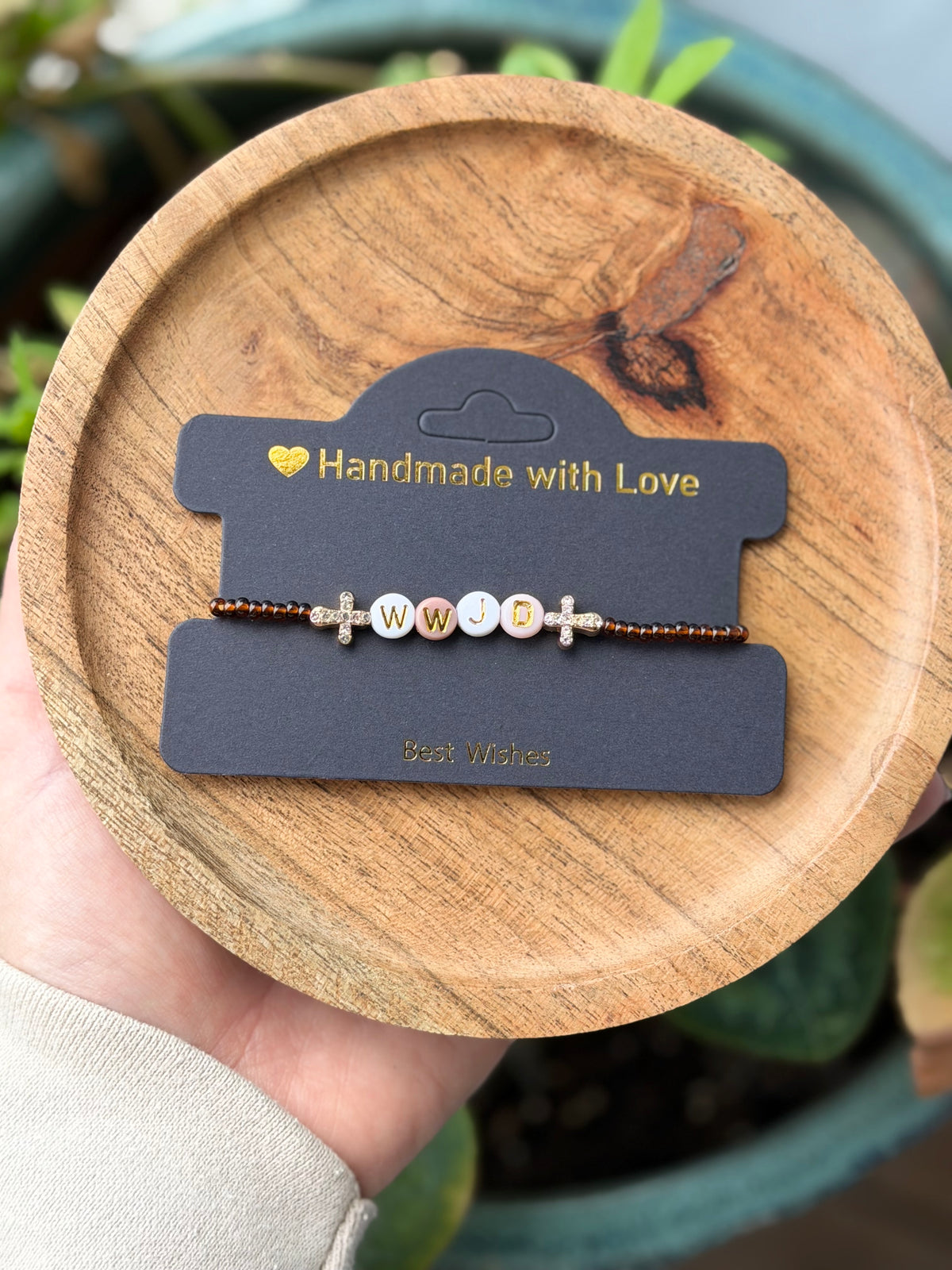 WWJD Faith Bracelet
