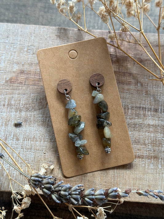 Labradorite Stone Dangle