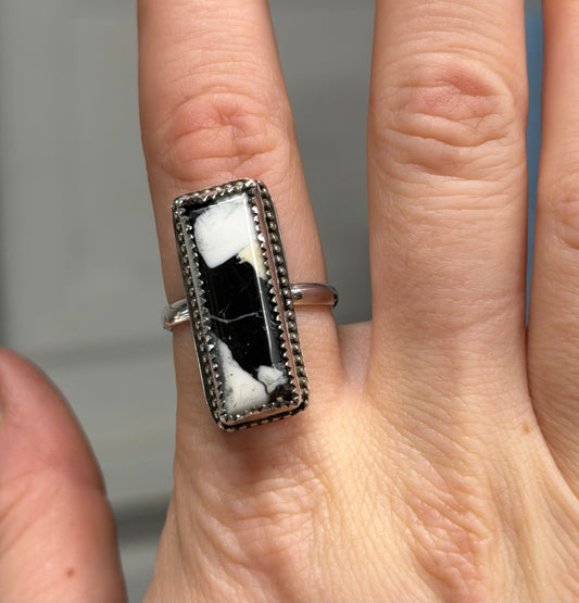 White Buffalo Bar Ring