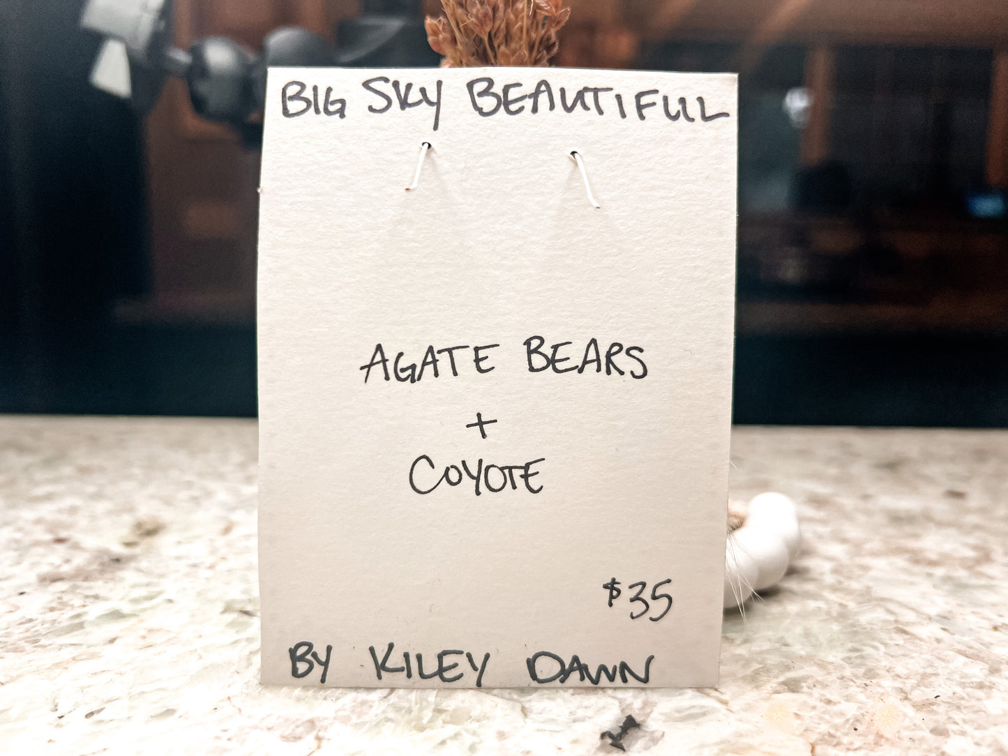 Agate Bears & Coyote