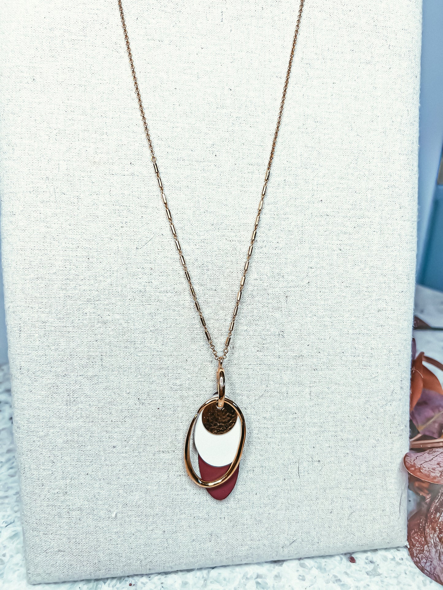 Leather Layer Necklace