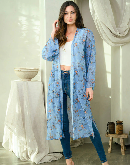 Blue Darling Kimono