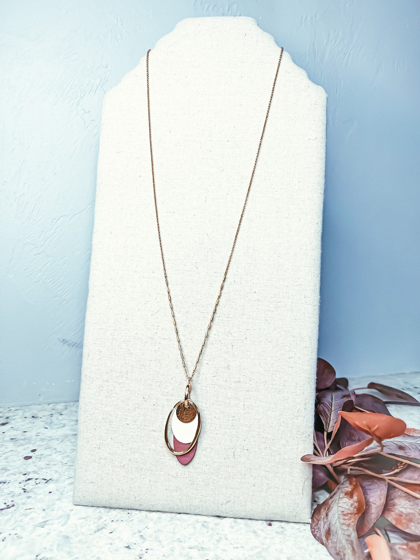 Leather Layer Necklace