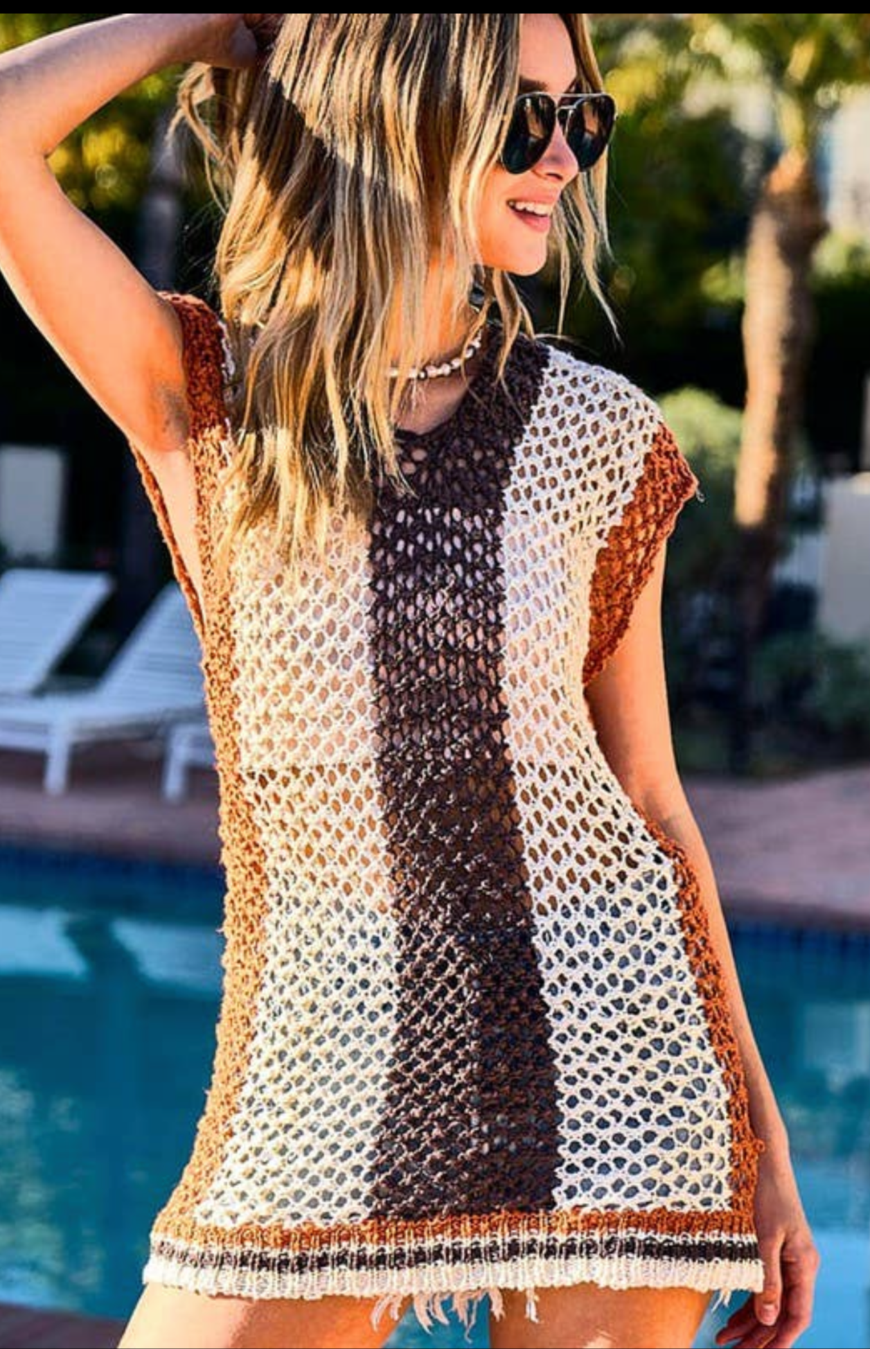 Woodstock Knit coverup