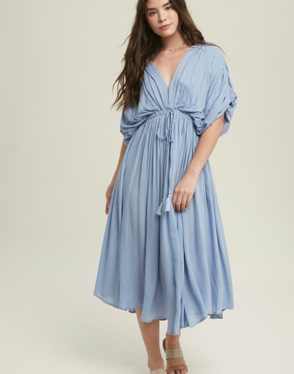 Come Fly With Me Midi Dress