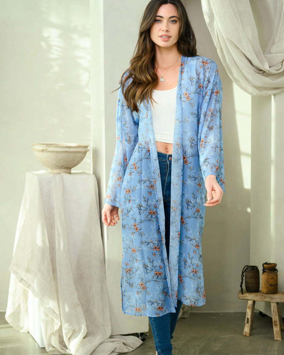 Blue Darling Kimono