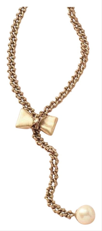 Adjustable Bow Necklace